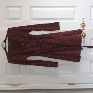 Toad and Co faux wrap dress